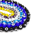 8mm Charm Round Loose Evil Eye Beads for Jewelry Making Wholesale Turkish Eye Lampwork Beads