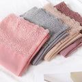 Zifeng OEM Africa Lady Indian Muslim Turban Scarves for Women Plain Lace Chiffon Hijab Scarf