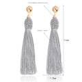 Cheap Handmade Boho Tassel Earrings Long Tassel Earring Women China Manufacturer Supplier
