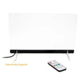 Blank clear Acrylic bar 3d Night Light Modern Edge Lit Sign LED Night Lamp