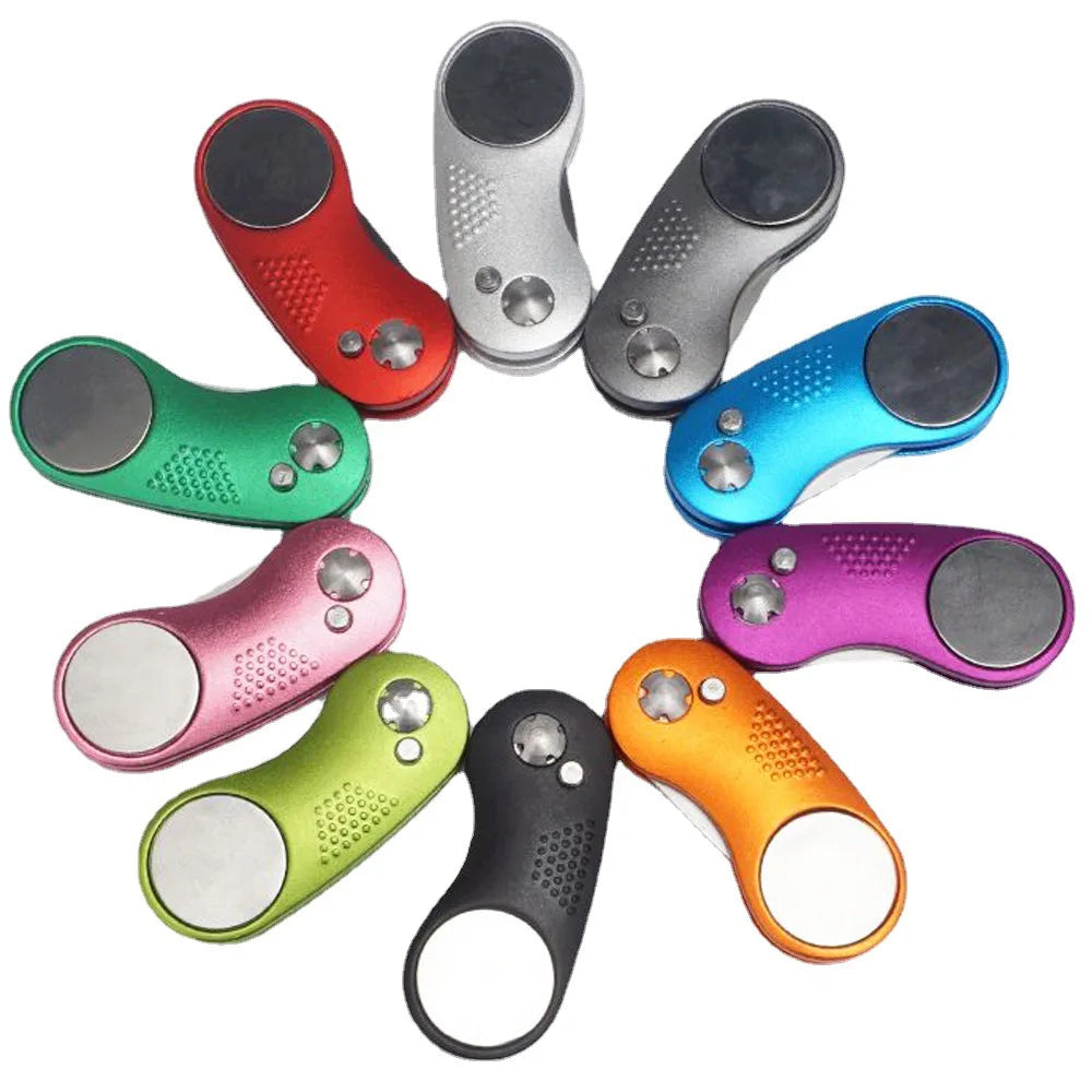 Customizable Golf Divot Repair Tool with Magnetic Ball Marker Accessory Blank Golf Product