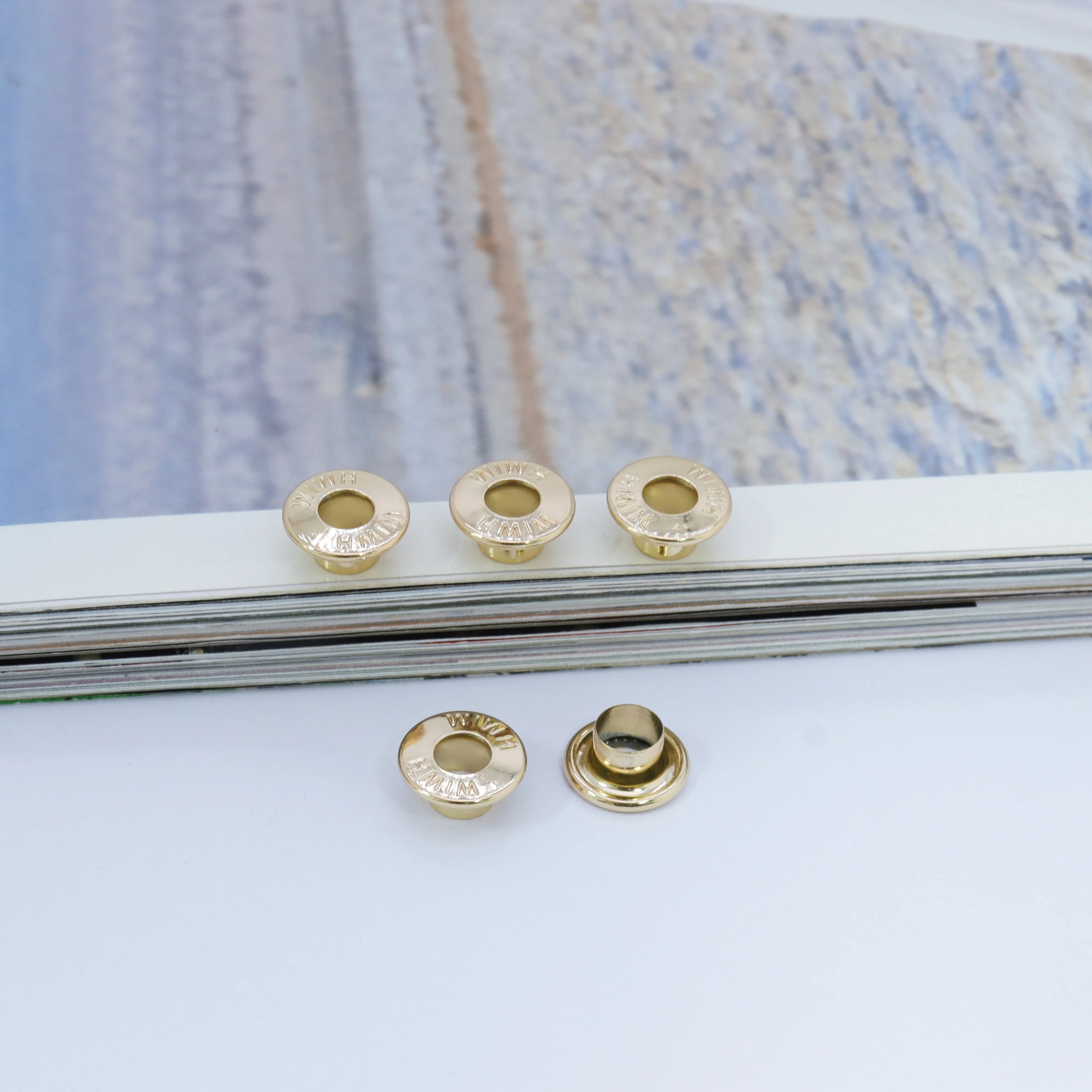 Colorful Metal Eyelet for Clothing Ring Garment Accessories Usage