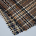 Stock Check Women Kid Shirt Skirts Coat Yarn Dyed Gingham 95% Polyester 5% Spandex Blend Woven Fabric in Warehouse
