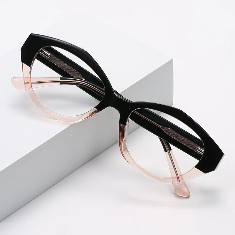 Unisex Oversized Optical Glasses Frame Transparent Spectacles Quality Frame