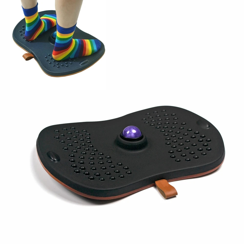Wholesale Wobble Board Comfort Mat with Massage Points for Home Office Standing Desk Anti-Fatigue Balance Board (PU Foam)