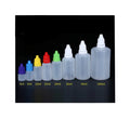 3ml 5ml 10ml 15ml 20ml 30ml 50ml 100ml PE Plastic Soft Eye Drop Glue Squeeze Dropper Bottle with Childproof Cap