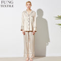 Fung 6001 New Nighty Wholesale One Set Long Sleeve Cardigan Sweater Women's Sleepwear