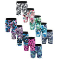 Custom Designed Men's Plus Size Sport Shorts Abstract Pattern Printed Underwear Briefs Boxers Manufacture Custom Designers for