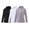 Women Jackets Breathable 88% Polyester 12% Spandex Windproof Fitness Running Womens Sports Jacket