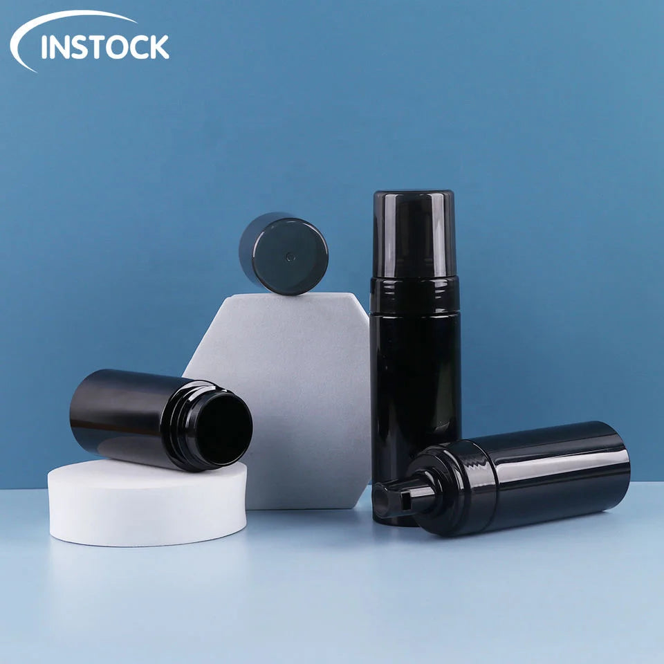 Wholesale Luxury PET Cosmetic Packaging Pump Bottles 100/120/150/200/250ml Skin Care Sizes Custom Screw Cap with Screen Printing