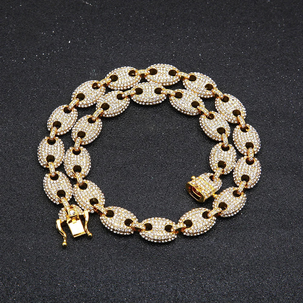 Wholesale Indian Style Custom Gold Silver Chokers Pet Dog Cat Collar Jewelry with Crystals