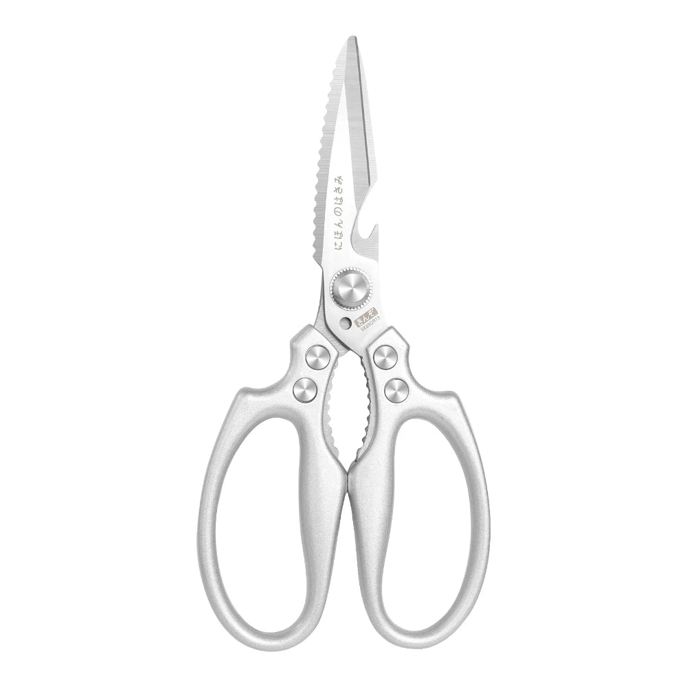 Heavy-Duty 3cr13 Stainless Steel Kitchen Scissors Multi-Purpose Roast Meat Food Cutting Shears Household Cooking Kitchen Shears