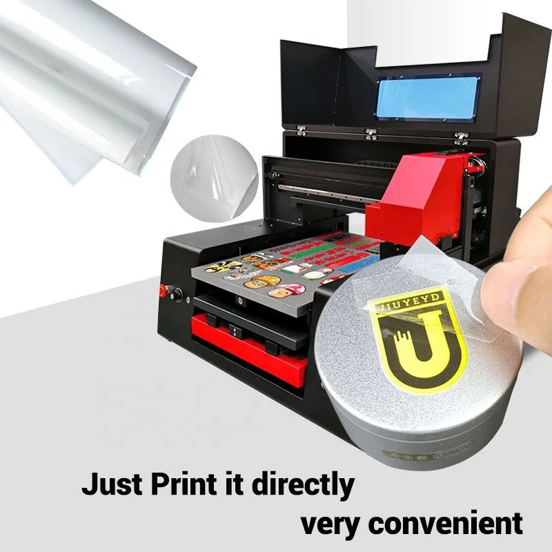 Polymer Label Printing AB UV Cold Transfer UV DTF Film