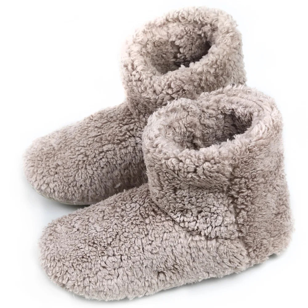 Wholesale Warmer Indoor Women Shoes Boots Ladies Winter Custom House Shoes Women