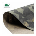 RTS 1000D Hot Sale Black CP Waterproof Camouflage Cordura Pu Coated Woven Fabric for Tactical Vest