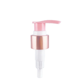 24/410 Rose Gold Color Lotion Pump Lotion Dispenser Pump for Plastic Bottle Free Sample