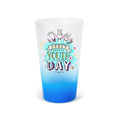 17oz Large Size Sandy Glass Beer Mug Without Handle Coffee Cup Glass Personalized Coffee Cup Personalized