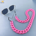 New Design Acrylic Detachable Trendy Sunglasses Necklace Eyeglass Chain Holder for iphone 17