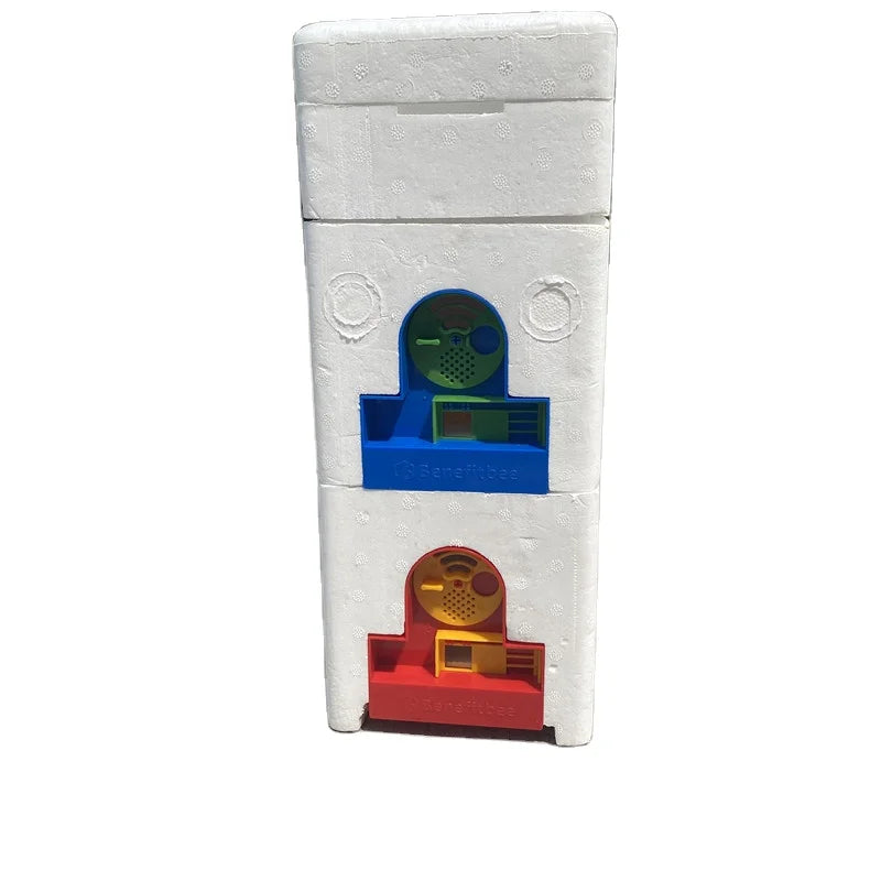 Insulated Polypropylene Queen Rearing Mating Box Lightweight Bee Breeding Hive Tools
