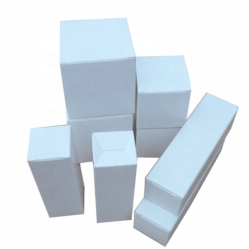 Factory Price Paper Boxes Multi Size Options Kraft White Gift Carton Cardboard Box Factory Price Blank Carton Gift Packaging Box