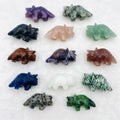 Wholesale Natural Crystal Hand Carved Different Materials Animal Dinosaur for Decoration