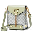 2022 New Fashion Wholesale Plaid Pattern Compact Bag Portable Women's Bag Versatile Cell Phone Crossbody Bag