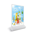 Customized A4 A5 Rechargeable Wireless Desktop Display Rack Magnetic Ultra Thin Acrylic Double Side Led Light Box