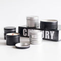 Wholesale Custom Candle Can Ceramic Metal Aluminum Empty Candle Tins Jars with Lids 1.5oz 2oz 3oz 5oz 8oz 10oz 12oz