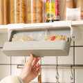 Factory Price Bottle Storage Rack Kitchen Plastic Seasoning Box Hanging Cans Rack No Nails and No Holes