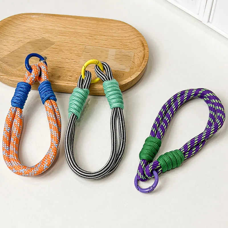 Custom Metal Fitting Crew Lanyard Sublimation Fitting Gewebt Jacquard Phone Lanyard Tether