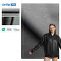 Factory Direct PU Leather 1.0-1.2MM Elastic Stretchable for Garments Dresses Bags Sofas Chair Upholstery with Finished Pattern