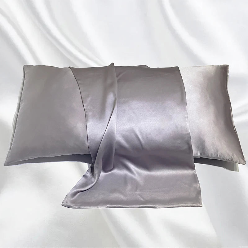 Mulberry Silk Pillow Case 50*65 CM Solid Silk Soft Pillowcase Green Pink Pillowcase