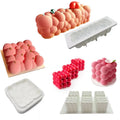 Large 3D Wholesale Unique Cloud Shape Silicone Big Bubble Candle Mold Silicon Cake Mousse Moulds