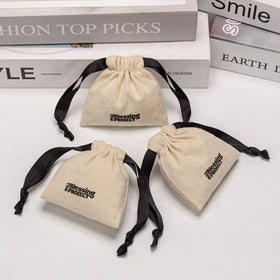 Custom Logo Luxury Jewelry Pouch Packaging Microfiber Envelope Flap Package Pouch