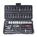 Easy to Carry Portable Complete Accessories 46 Tool Combination Set Sleeve Tool Set