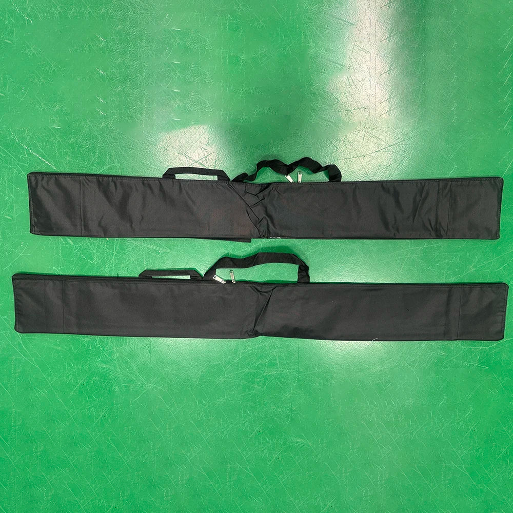 FEAMONT Black 600D PVC Coated Oxford Fabric Carry Bag for Beach Flag Pole Portable Pole Flag Set Bag With Zipper