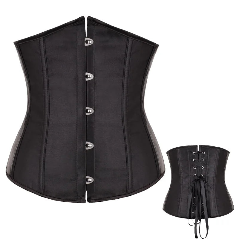 Ant-Slip Back Girdle Waist Trainer Tummy Corset Band Bra Shapewear With String