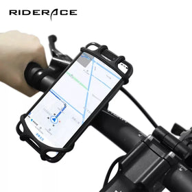 RIDERACE Bicycle Phone Holder Cycling Motorcycle Stand Anti-drop Bike Mobile GPS Bracket for iPhone 12 11 Huawei Xiaomi Redmi