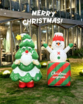 Aero Self-design Cute Interactive Xmas Inflatable Walking Costume Giant Wearable Custom Inflatable Christmas Tree Costume
