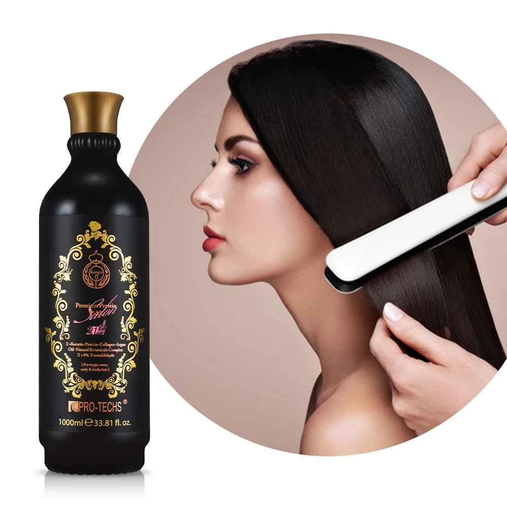 Formaldehydyde Free Strongest Max Semi-permanent Smoothing Hair Extension Keratin Treatment for Hair Straightness