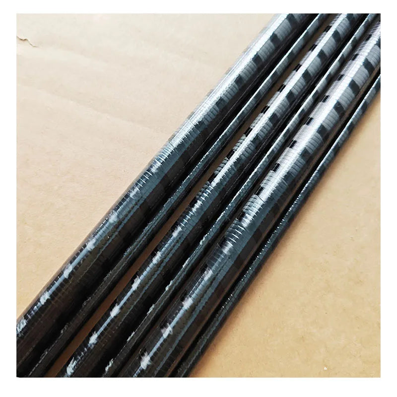 2 Section 30T+24T Carbon 1 X-loop Carbon Tape Surface Custom Bass Fishing Rod Blank