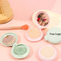 Zonyin Custom Logo Hot Sell Mini Plastic Folding Cosmetic Mirror Portable Comb Pocket Travel Mirror Mini Makeup Mirror for Girls
