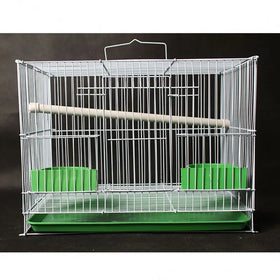 Breeding Cage for Birds MG3P Antique Design Standing Iron Wire Parrot Bird Cage