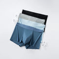 Hot Selling Factory Price Men Underwear Mens Boxers Short Custom Comfortable Ice Silk Young Man Panties