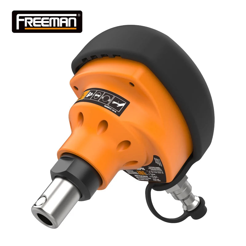 Freeman Mini Pneumatic Palm Nailer & Hammer with Aluminum Alloy Construction Magnetic Nail Guide & Adjustable Depth MegaBDM