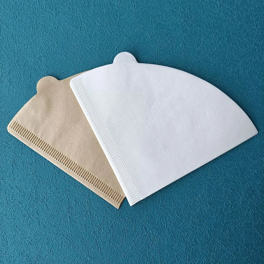 Pour Over Coffee Filter V Shaped 1 to 2 Cups Cone Type Coffee Filter Size 01