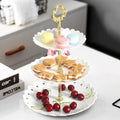European Wedding Party Storage Racks Holders Multi-layer Cake Stand Dessert Three-tier Fruit Plate Stand Dessert Candy Plate