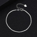 High Quality Sterling Silver Fashion 925 Bracelet Party Gift DIY Jewellery Making Silver Bracelet
