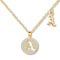 Sterling Silver 925 Jewellery Alphabet Necklace Initial Letter Pendant Necklaces Rose Gold