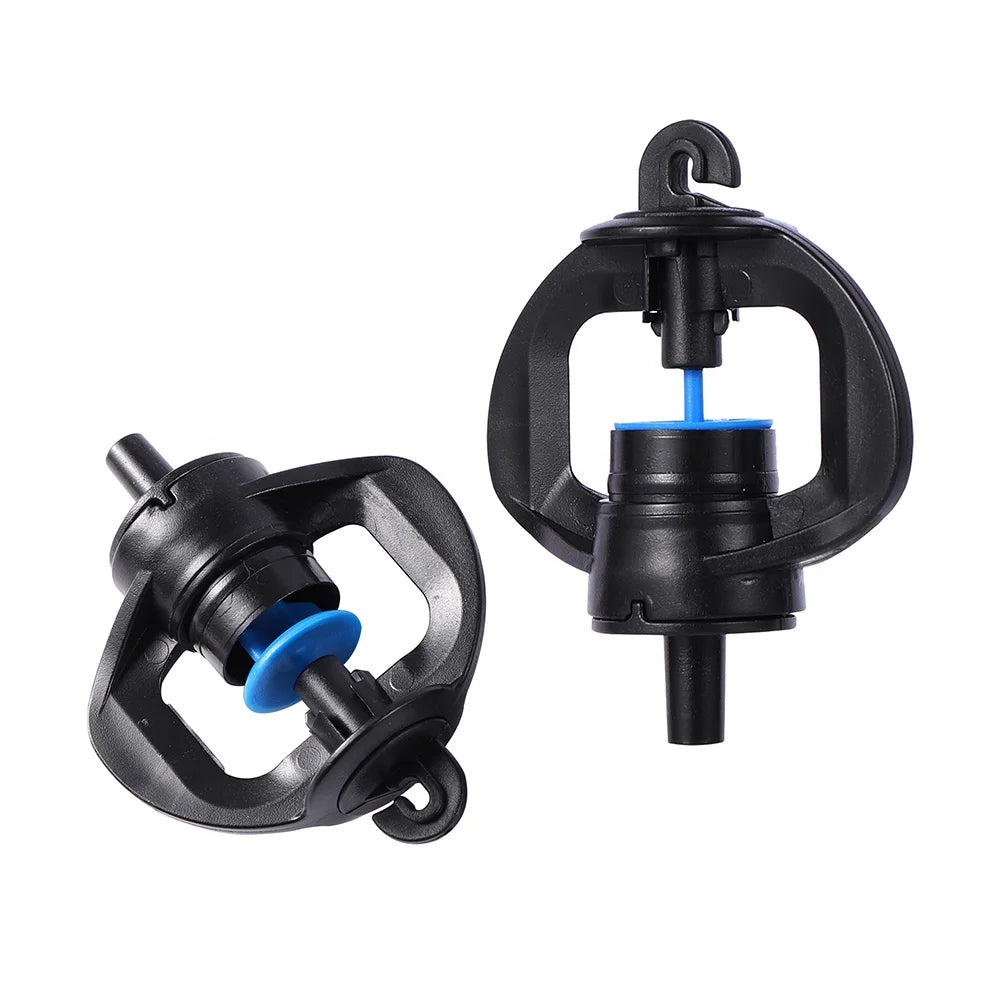 Agriculture Greenhouse Automatic Irrigation System Rotating Refraction Micro Nozzle Garden Lawn Sprinkler